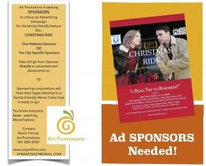 Seeking Advertising Sponsors for the CHRISTMAS RIDE Film